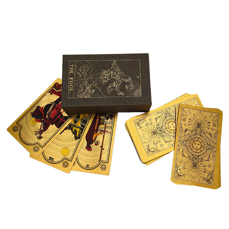 Ylellinen Tarot-kultapainos