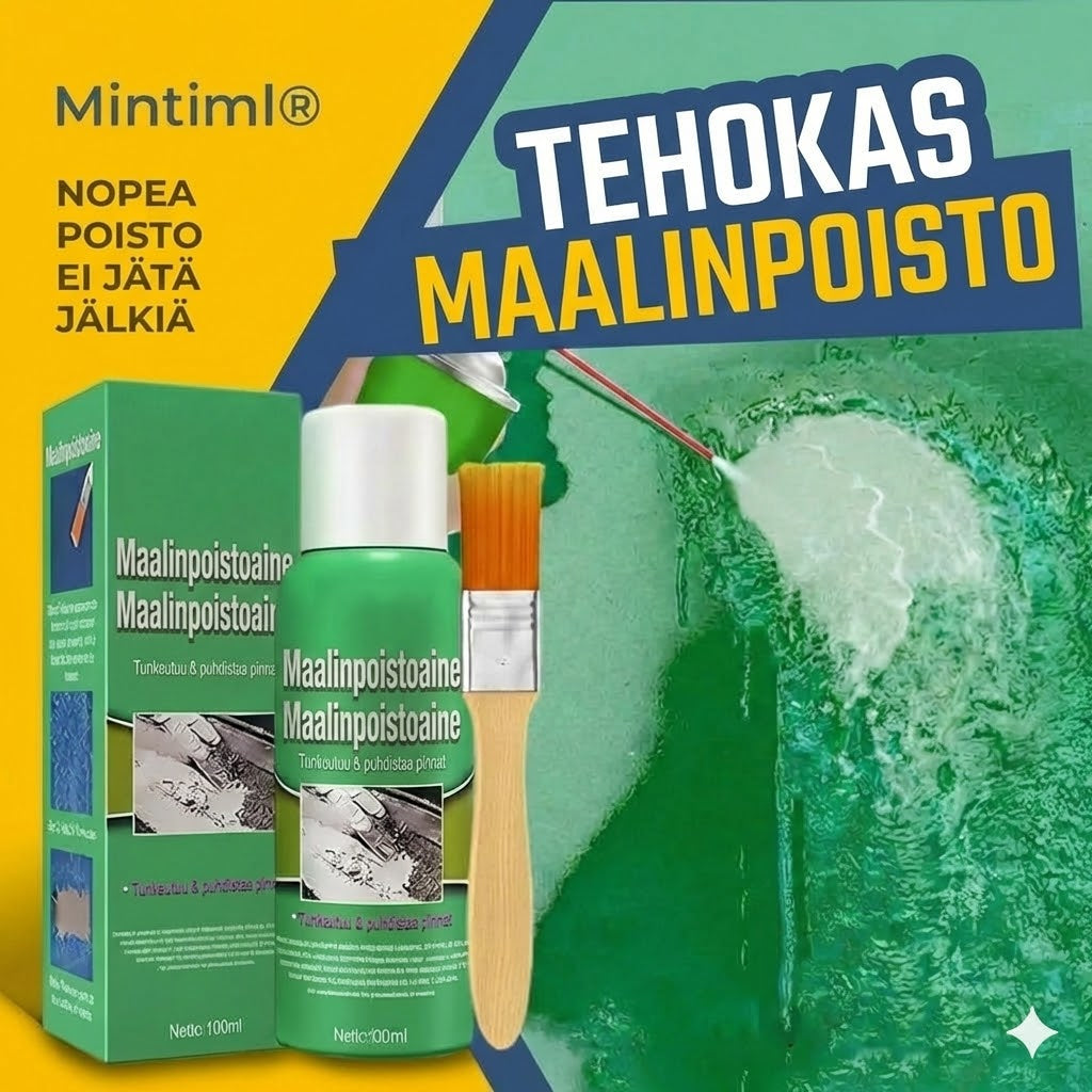 Tehokas maalinpoistoaine