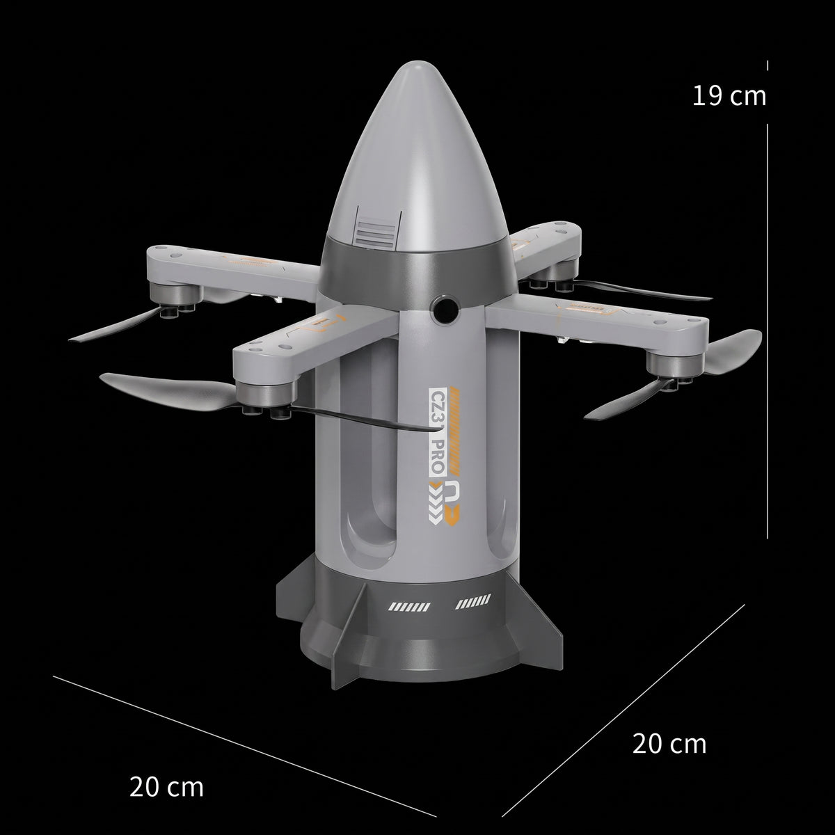 Epic SpaceCraft radio-ohjattava avaruusraketti