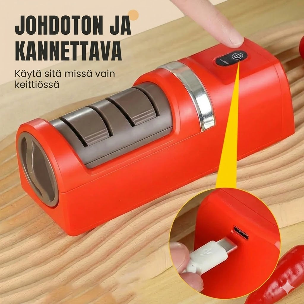 Automaattinen veitsenteroitin keittiöön