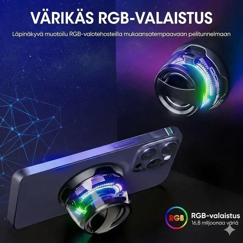 Kompakti ja magneettinen Bluetooth-kaiutinsarja LED-valaistuksella