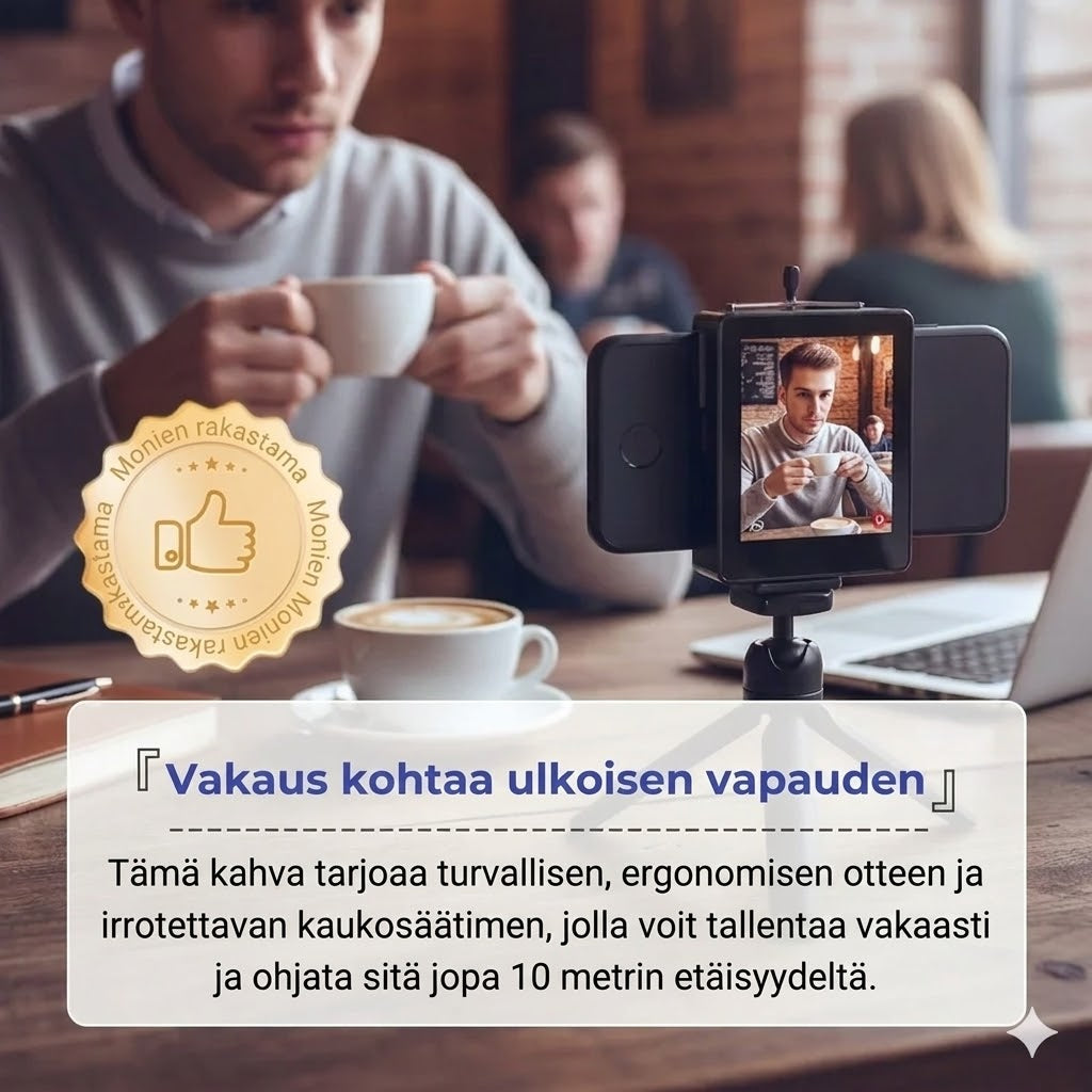 Kannettava langaton selfie-näyttö takakameralle