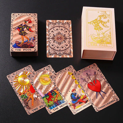 Ylellinen Tarot-kultapainos