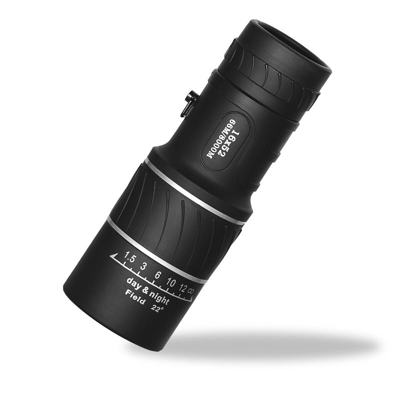16x52 Monokulaarinen kaksoisoptinen zoom-teleskooppi