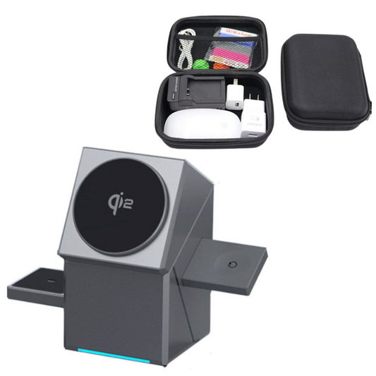 3-in-1 taitettava magneettinen langaton latausasema