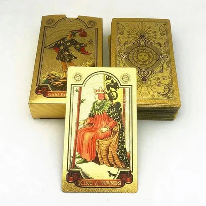 Ylellinen Tarot-kultapainos