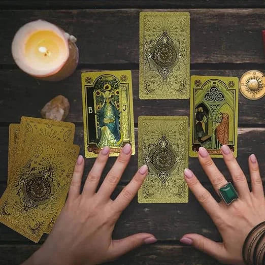Ylellinen Tarot-kultapainos