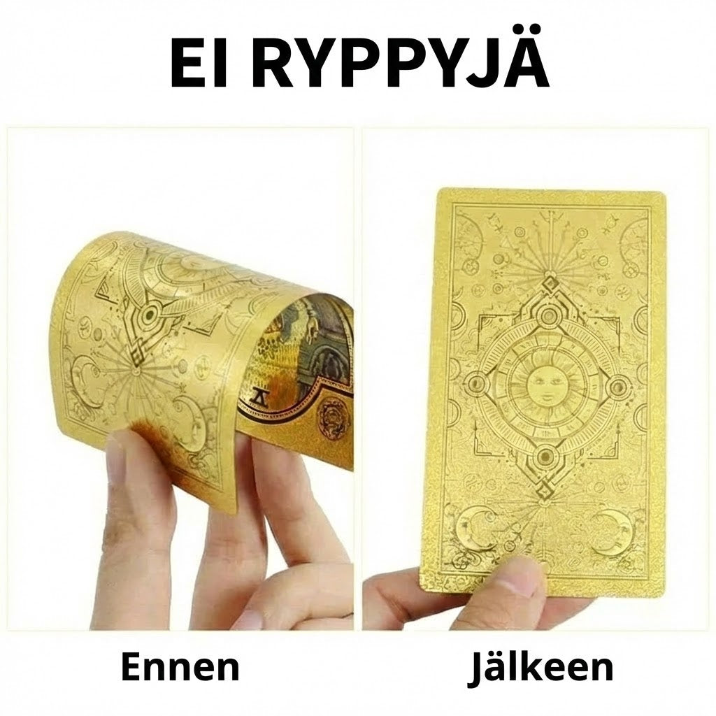 Ylellinen Tarot-kultapainos