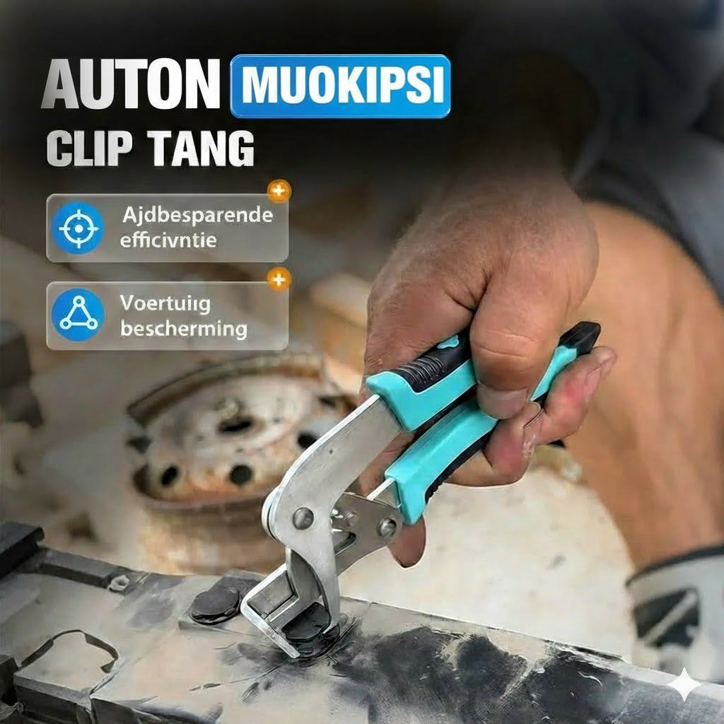 Auton muoviklipsi Tangen