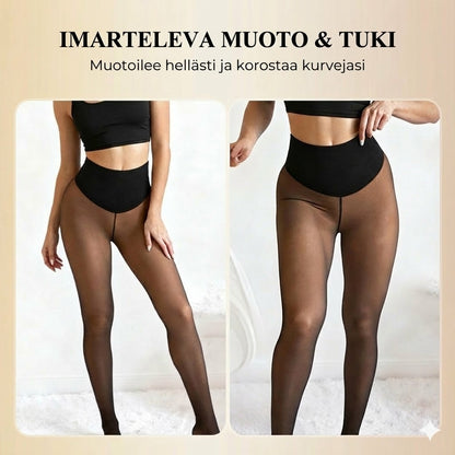 Korkeavyötäröiset muotoilevat leggingsit: Korjaavat ja näkymätöntä vyötäröä