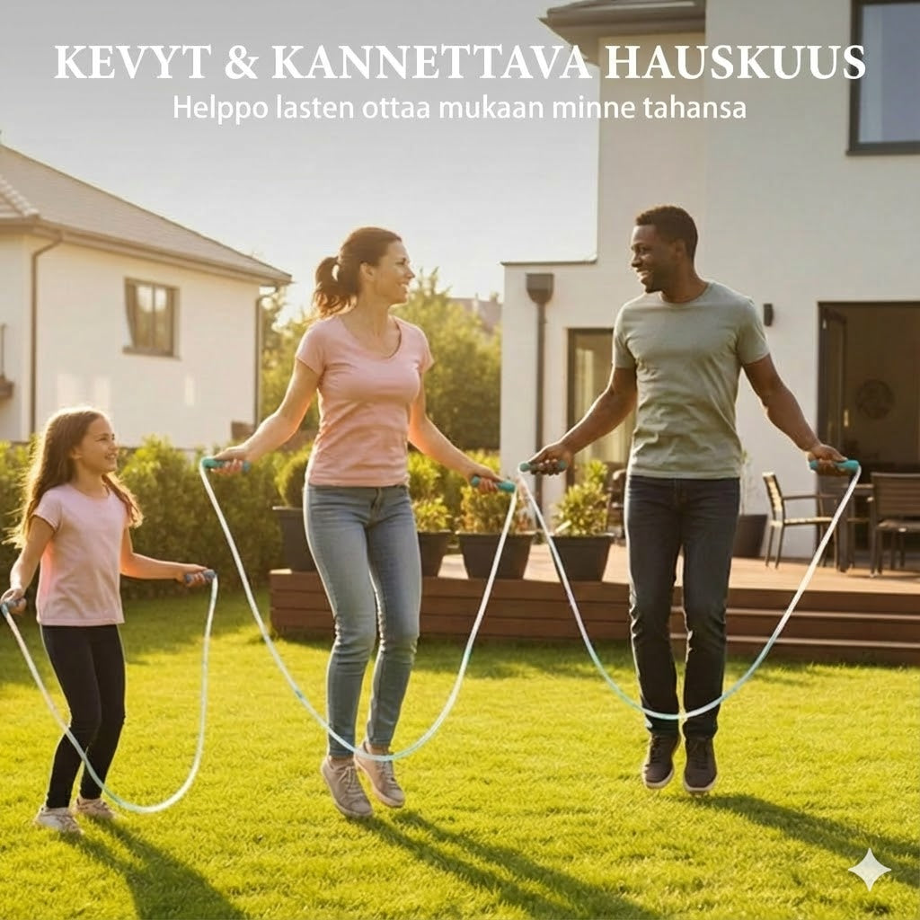 LED-valaistu hyppynaru lapsille