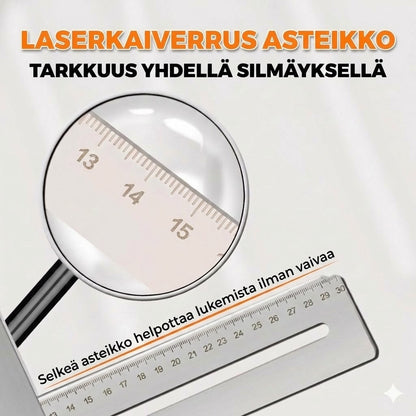 Täysin kulmassa säädettävä poraustyökalu