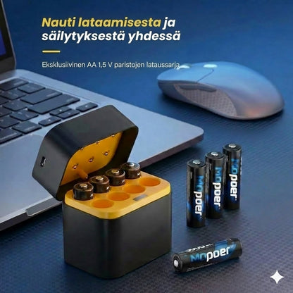 Litiumakkulaturi - Ylilataussuoja