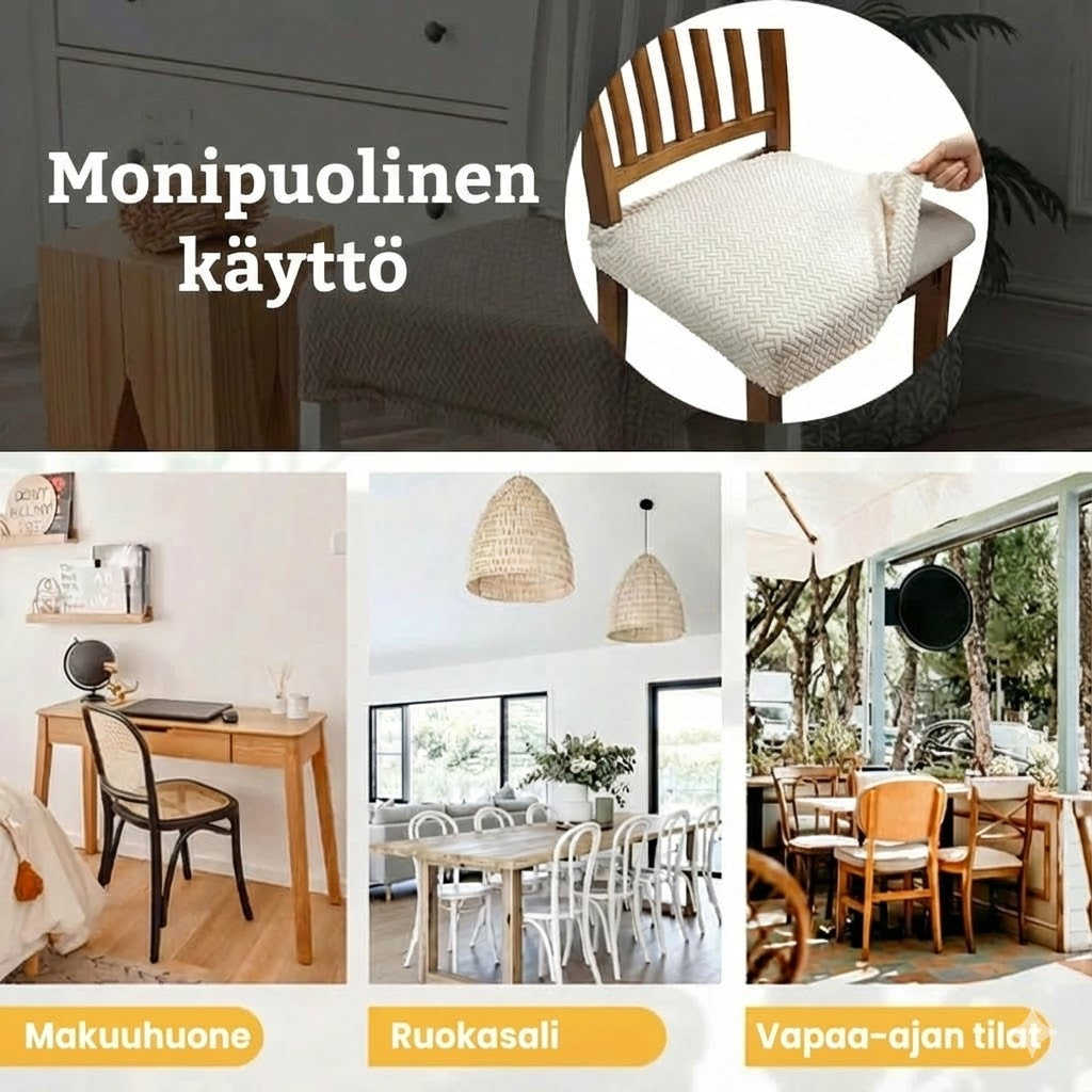 Vedenpitävä jacquard-tuolinpäällinen: tyylikäs ja tahraton