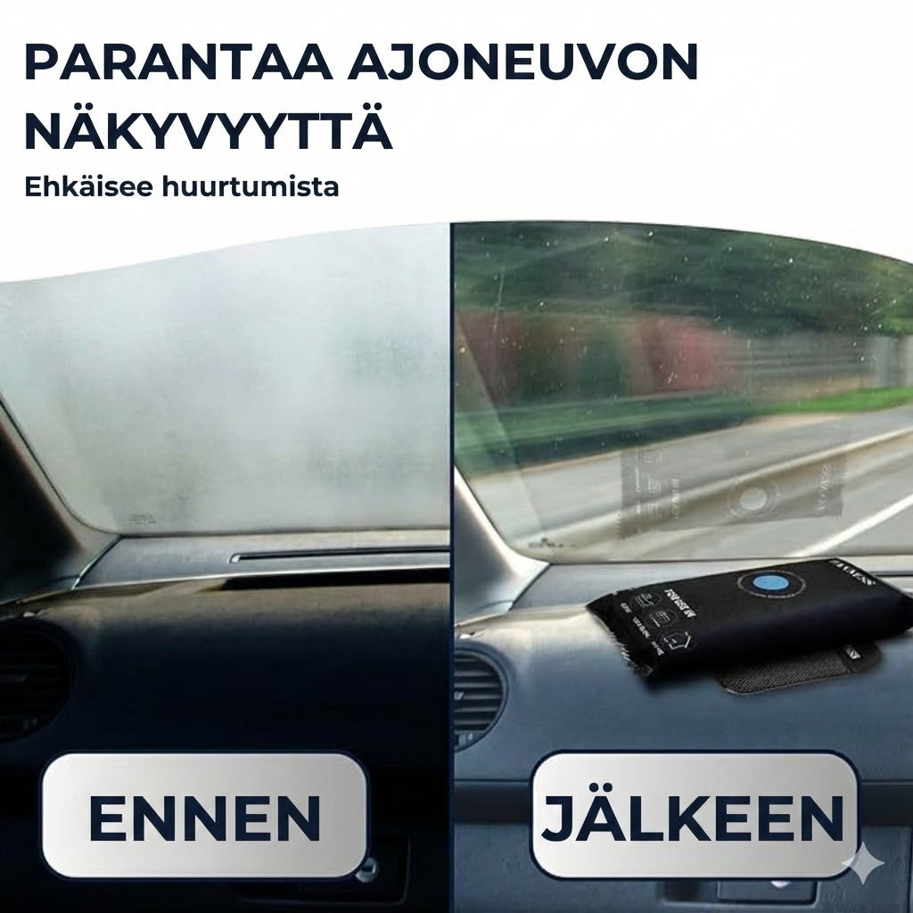 Uudelleenkäytettävä auton ilmankuivain: Estää kondenssiveden muodostumisen