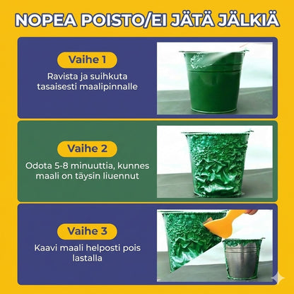 Tehokas maalinpoistoaine