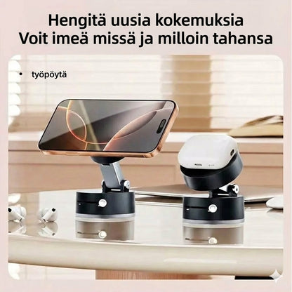 Taitettava kannettava magneettinen matkapuhelinteline
