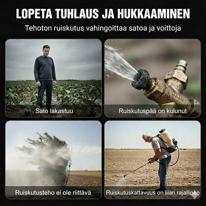 Säädettävä messinkisuutin maatalousruiskulle