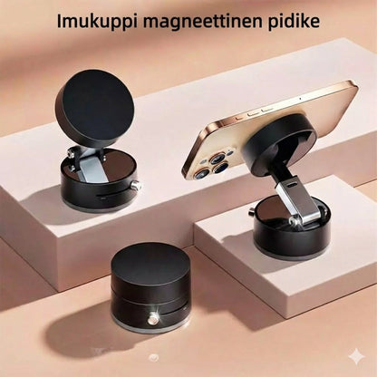 Taitettava kannettava magneettinen matkapuhelinteline