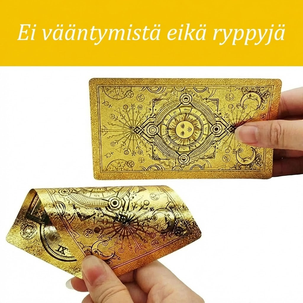 Ylellinen Tarot-kultapainos