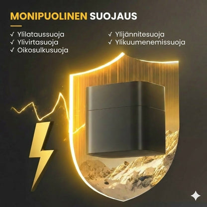 Litiumakkulaturi - Ylilataussuoja