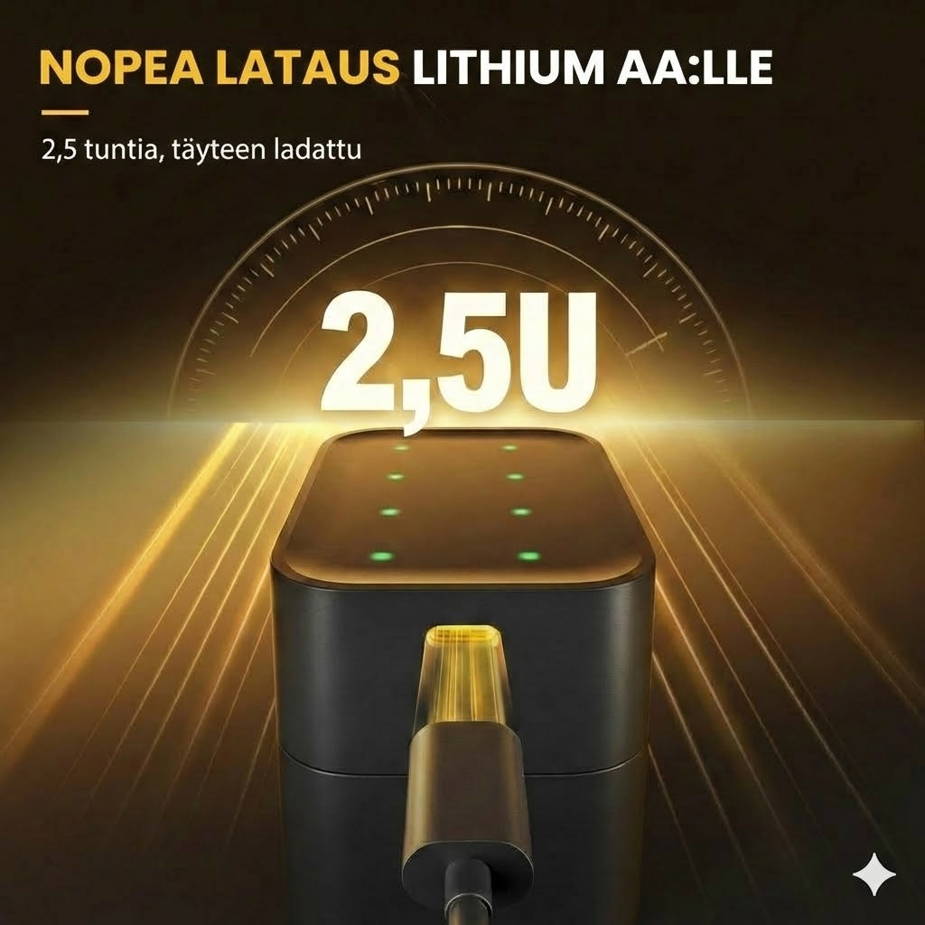 Litiumakkulaturi - Ylilataussuoja