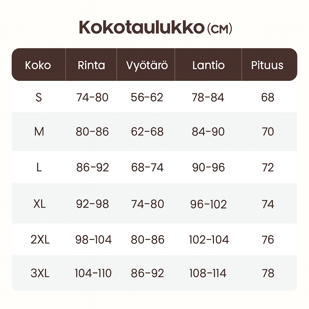 Vatsaa hallitseva pakaralihasten kohottaja vetoketjulla ja haaroilla, fajas colombianas