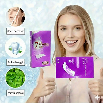 Hampaiden valkaisuliuskat