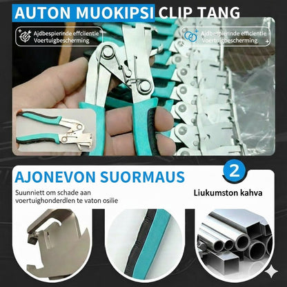 Auton muoviklipsi Tangen
