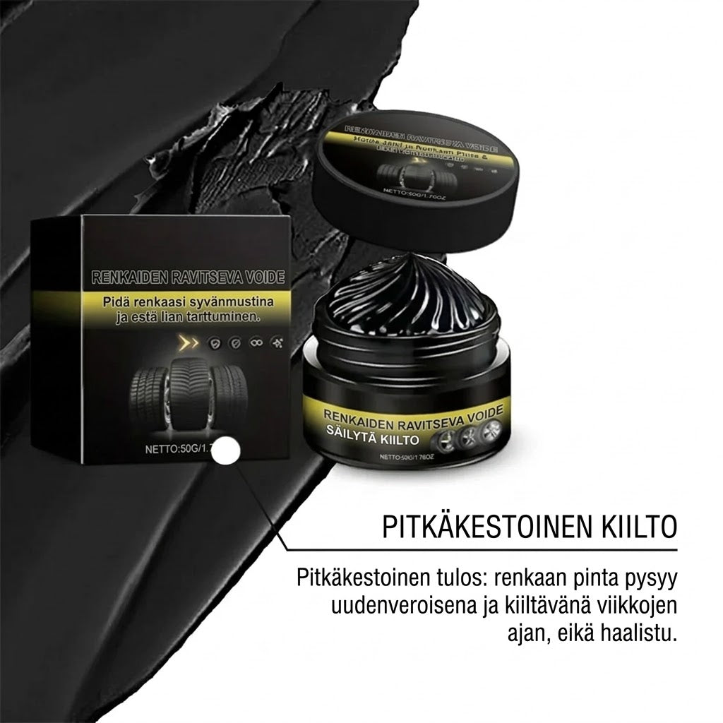 Renkaiden palautus- ja puhdistusvaha