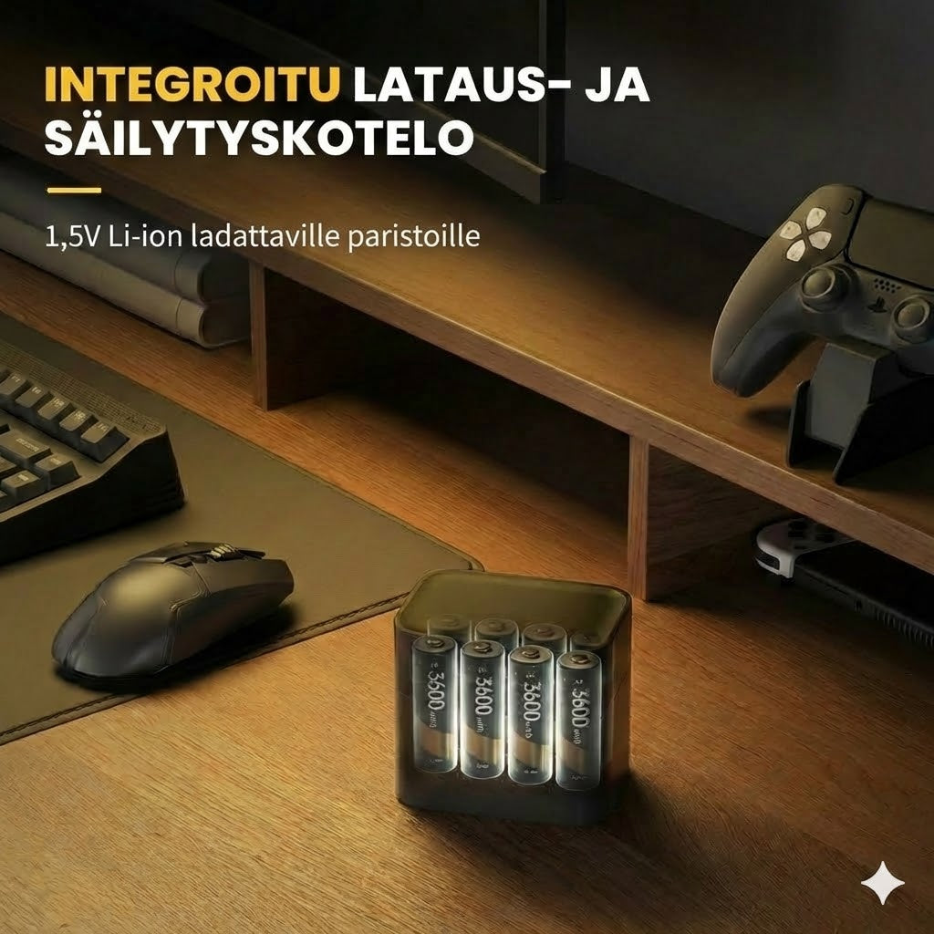 Litiumakkulaturi - Ylilataussuoja
