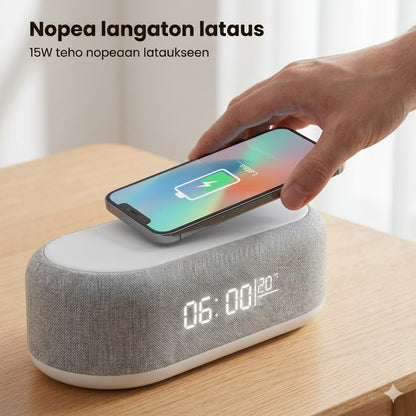 Kaikki-yhdessä 6-in-1 langaton 15 W latausasema