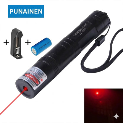 Suuritehoinen yksipistelaserpointteri