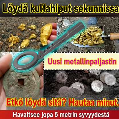 LED-vilkkuva hälytysmetallinpaljastin