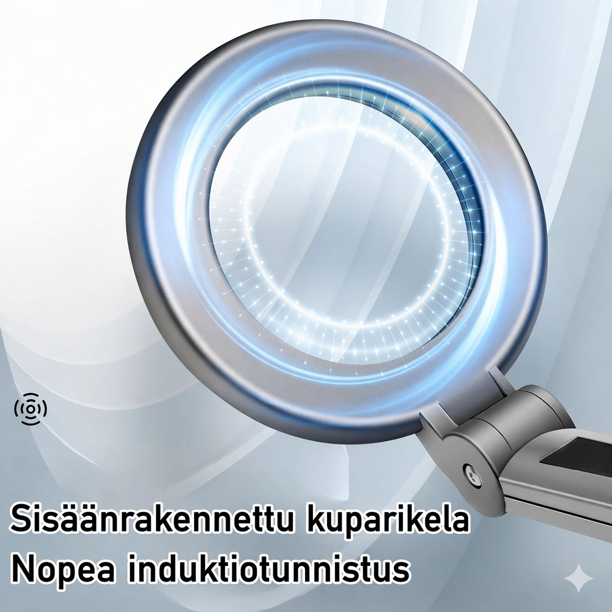 LED-vilkkuva hälytysmetallinpaljastin