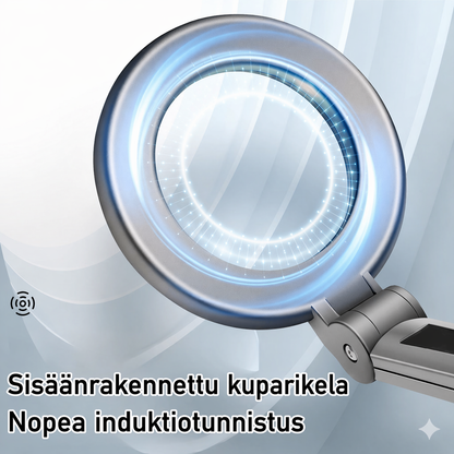 LED-vilkkuva hälytysmetallinpaljastin