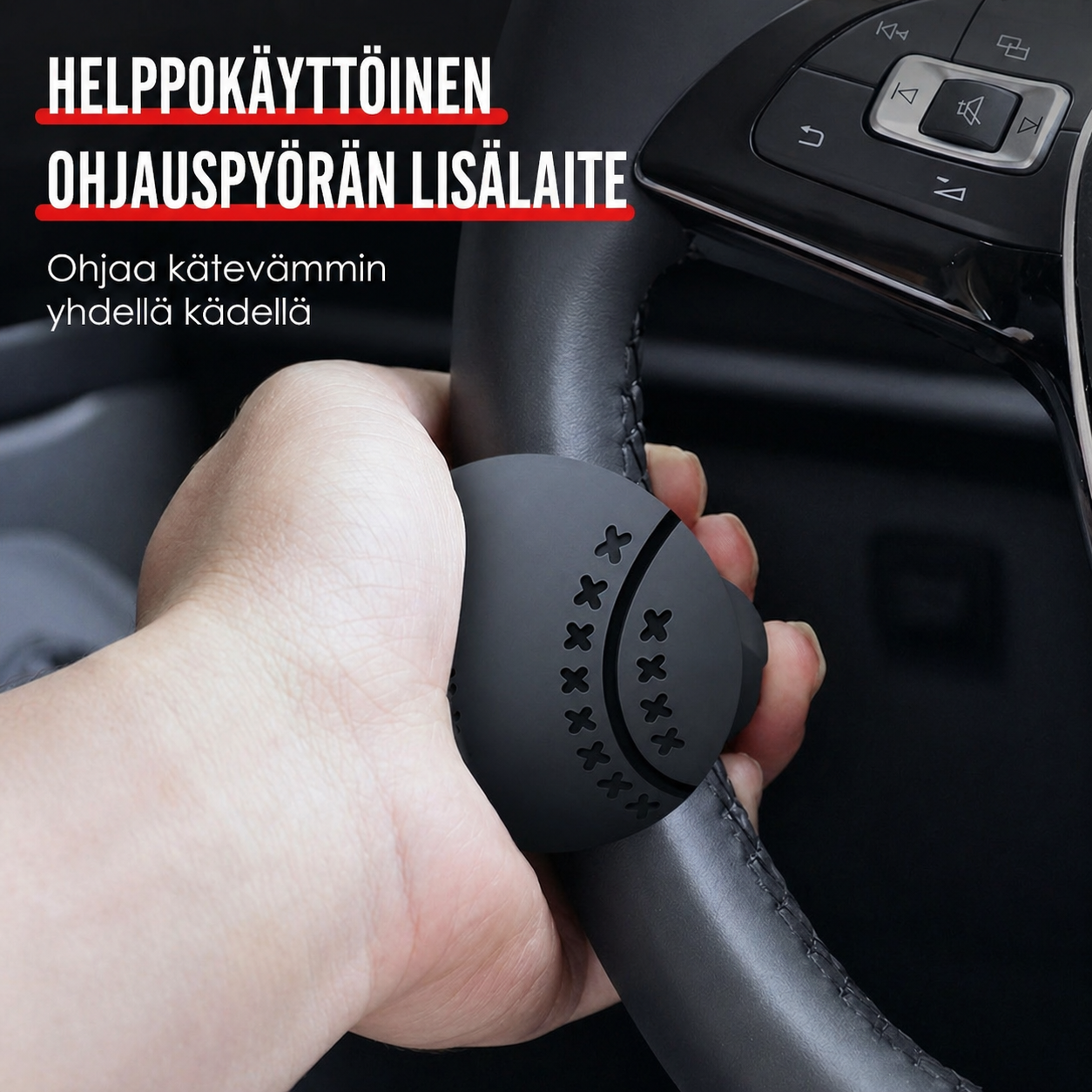 Liukumaton silikonikahva
