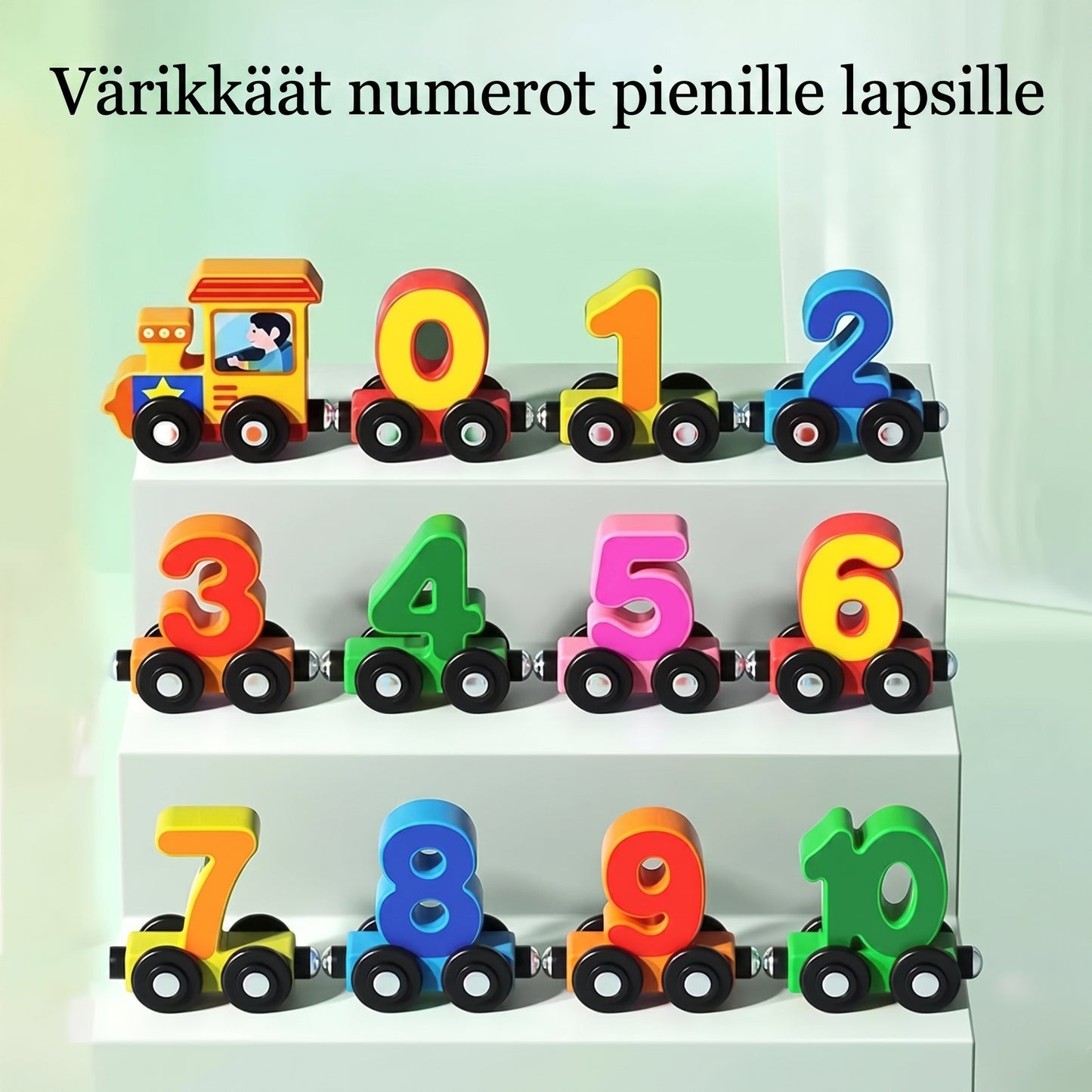 Magneettinen numer junasetti