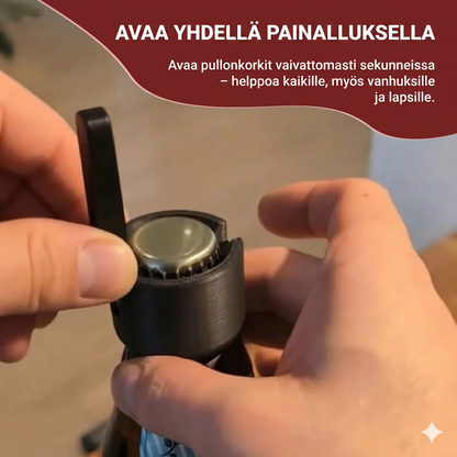 3 kappaleen olutpullonavaajasetti vivulla