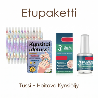 Nämä kaksipäiset kynät tekevät kynsistäsi taideteoksen