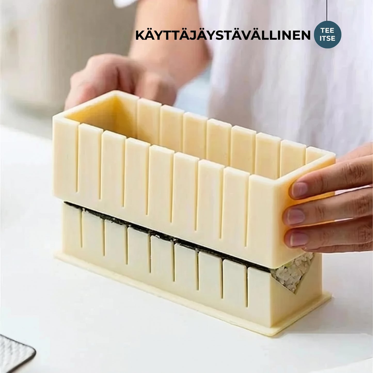 DIY sushimuotti sushin valmistamiseen