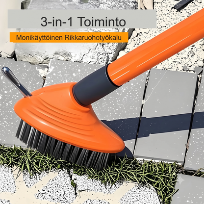 3-in-1 saumaharja terassille ja ajotielle