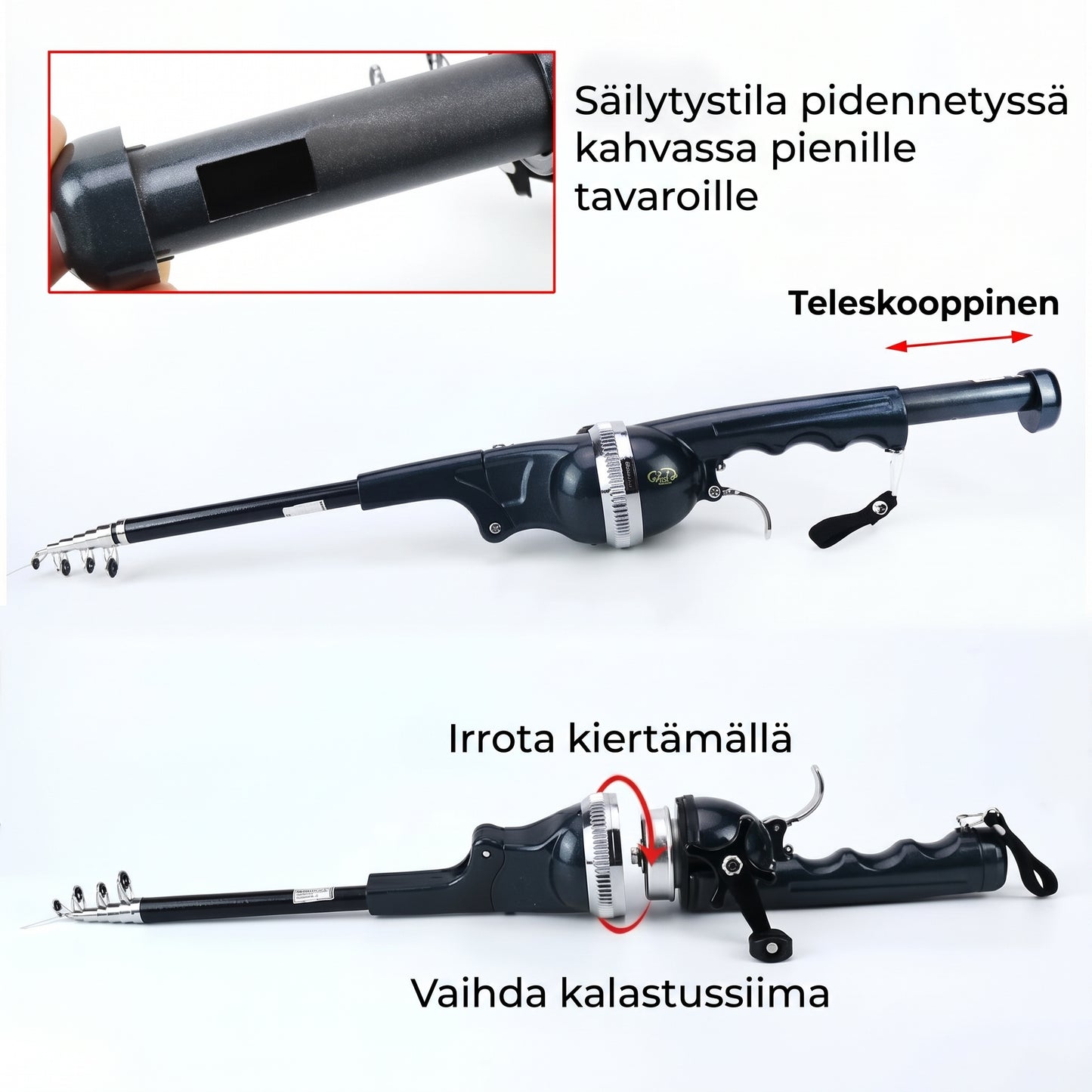 Kompakti teleskooppivapa