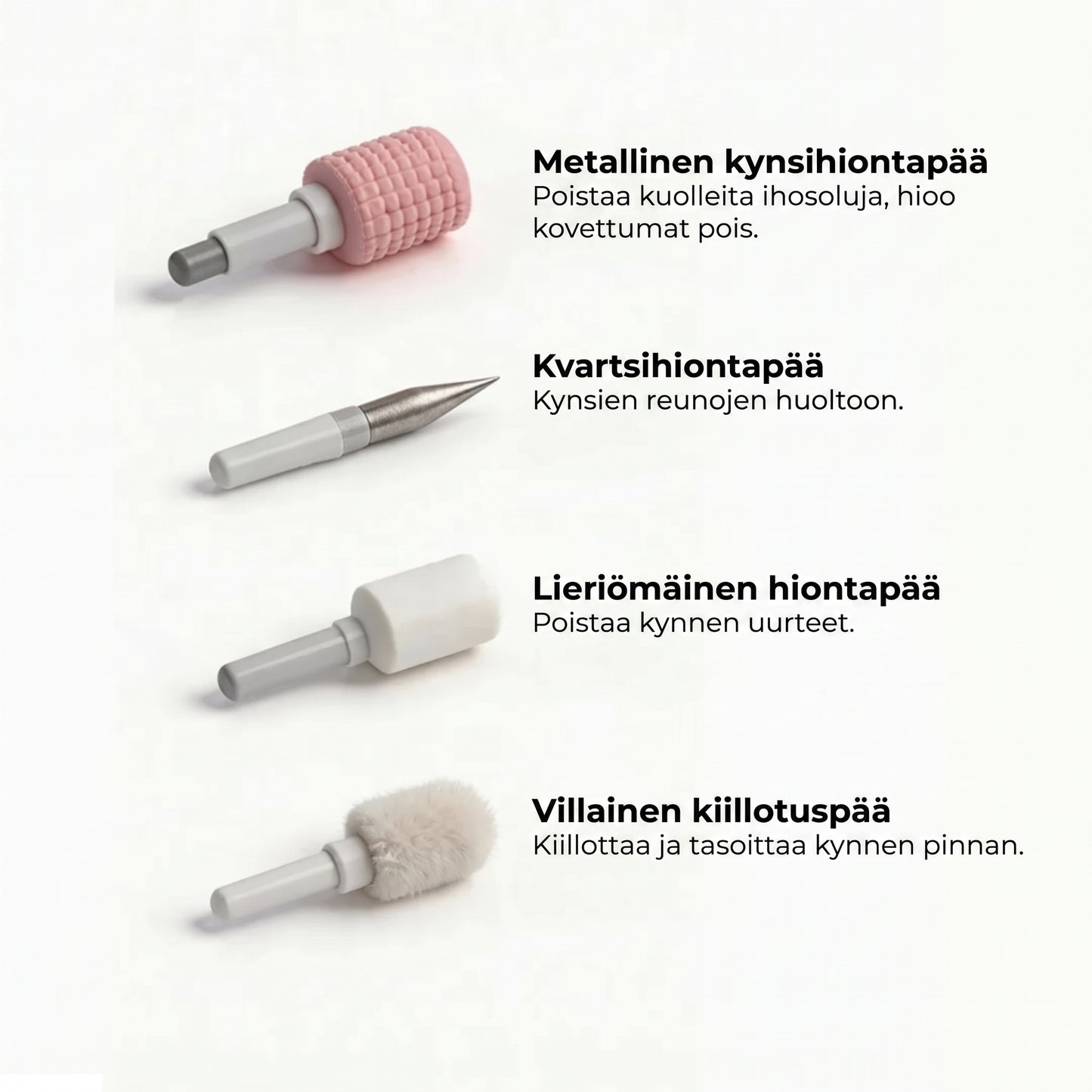 Sähköinen kynsipora digitaalisella nopeudensäädöllä