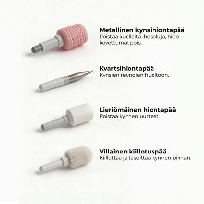 Sähköinen kynsipora digitaalisella nopeudensäädöllä