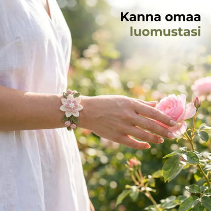 DIY-virkkaussetti rannekorujen tekemiseen