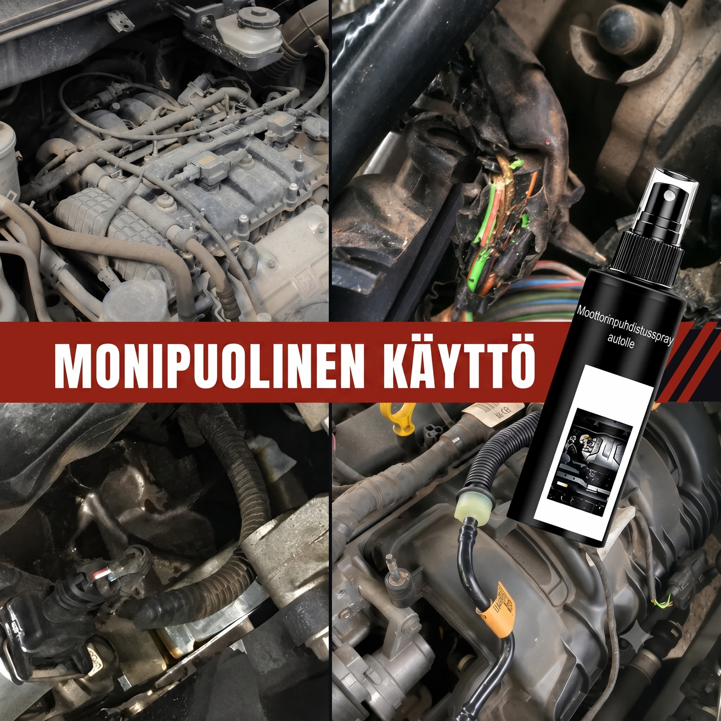 Moottorin puhdistussuihke