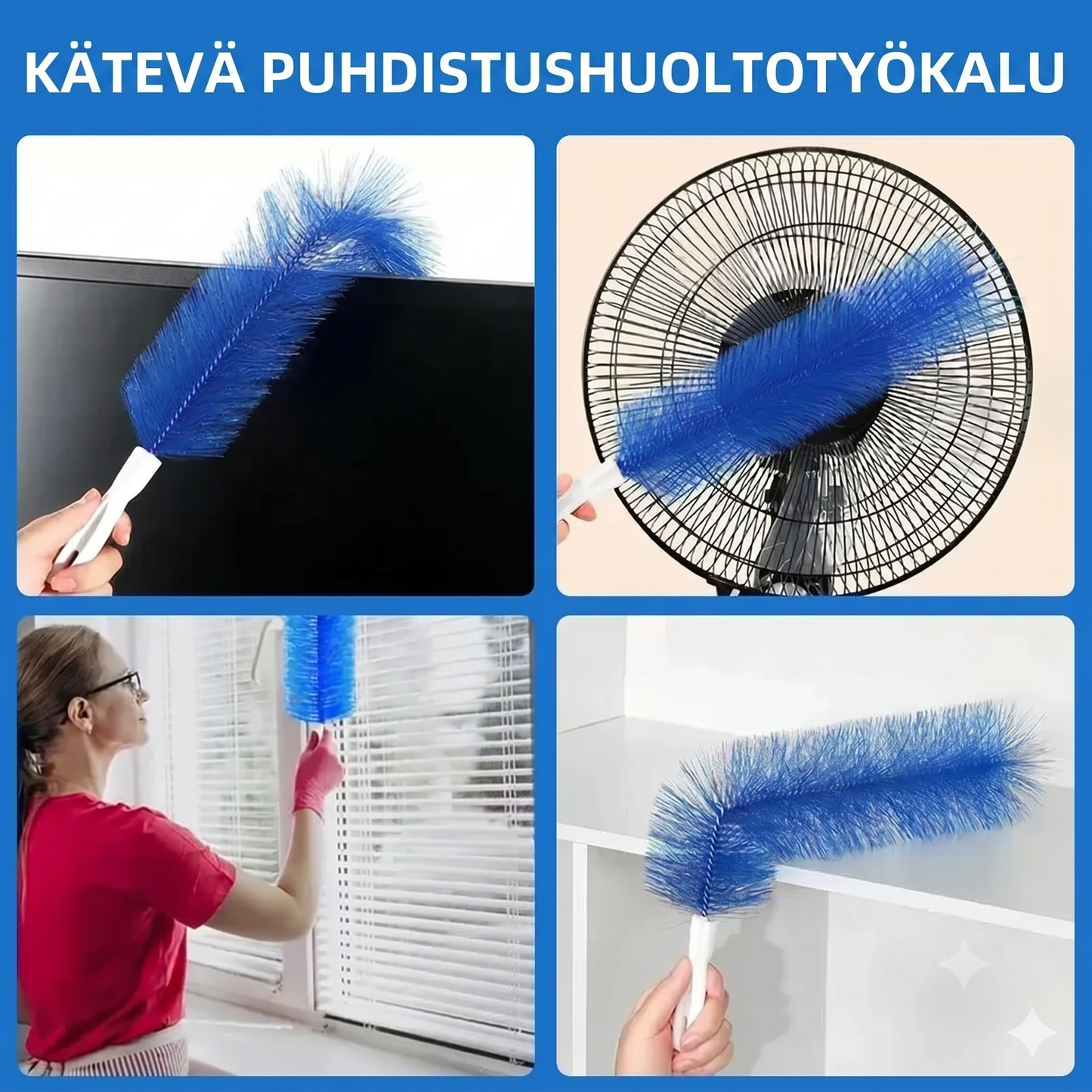 Taipuisa mikrokuituinen pölynkerääjä – hengitä taas vapaasti!