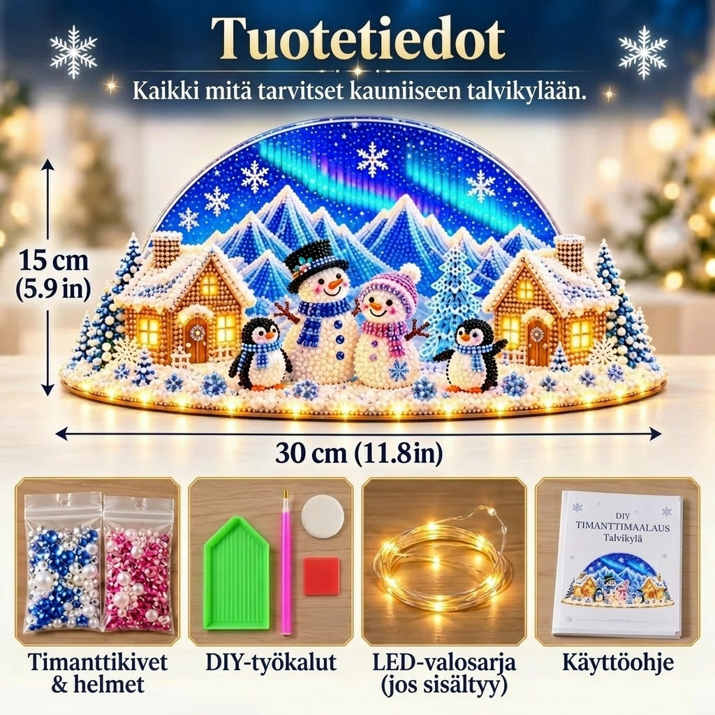 DIY-talven ihmemaa strasseilla ja helmiyksityiskohdilla