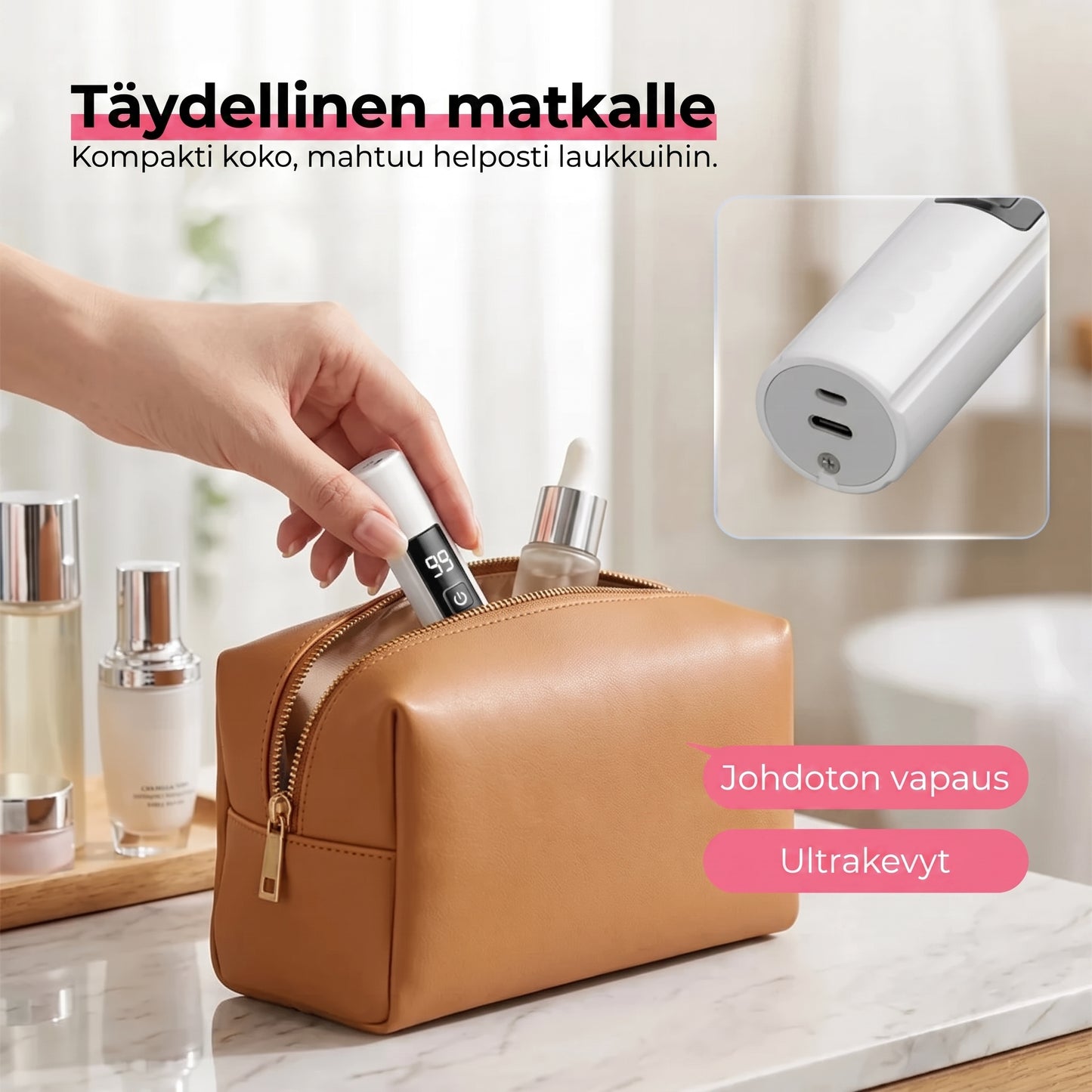 Sähköinen kynsipora digitaalisella nopeudensäädöllä